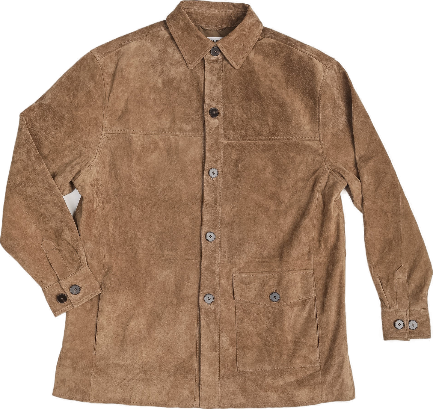 Yoel Distressed Suede Jacket