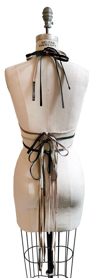 LEATHER STUD STAR TOP - MULTIPLE COLORS