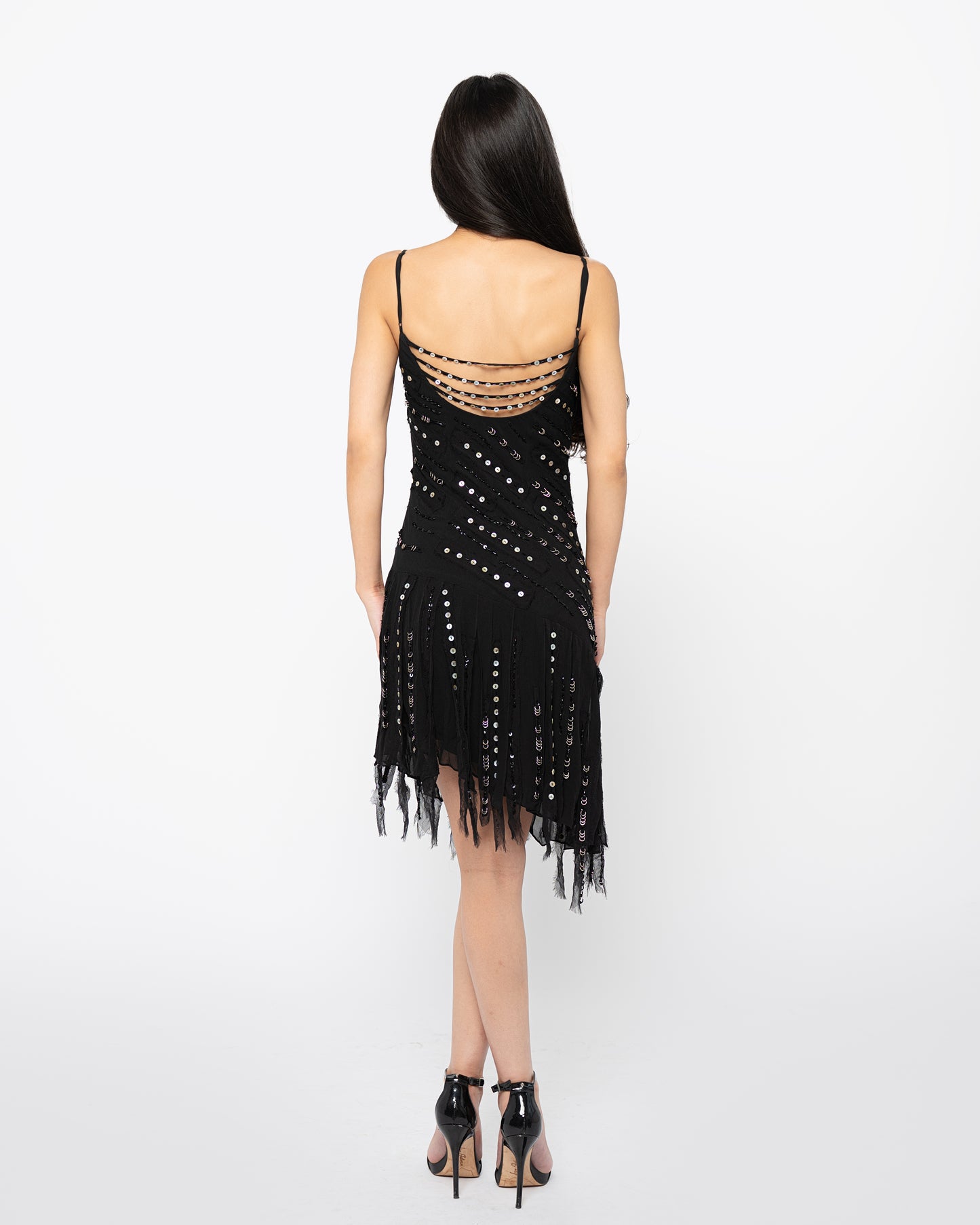 Silk Fringe Dress