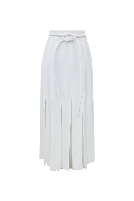 FLORA SKIRT IN WHITE