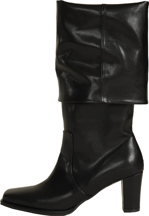 Gigi Mid Calf Boot, Black