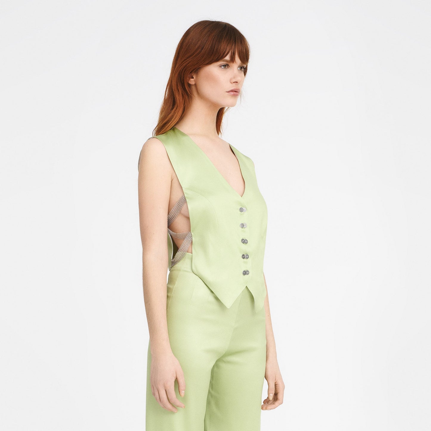 THE VEST MATCHA GREEN