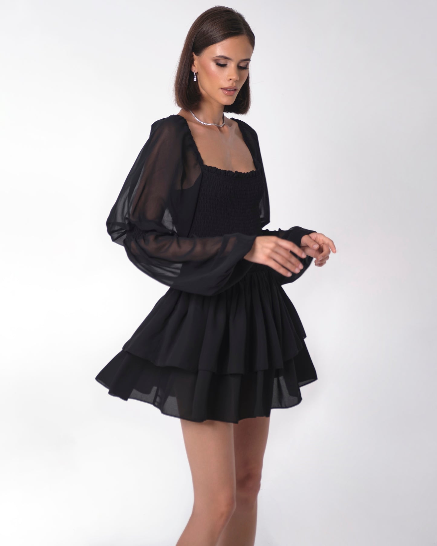 PRINCESS  NOIR MIINI DRESS