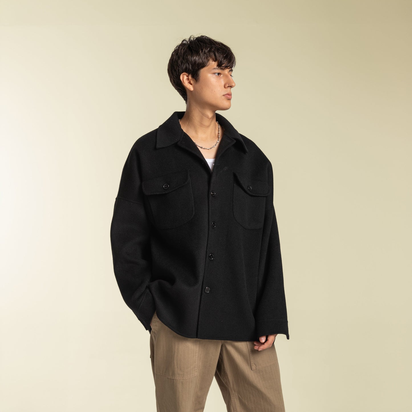 Bilen Button Down Shirt Jacket