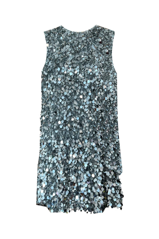 Closr x Joya Ma Sequin Babydoll Dress