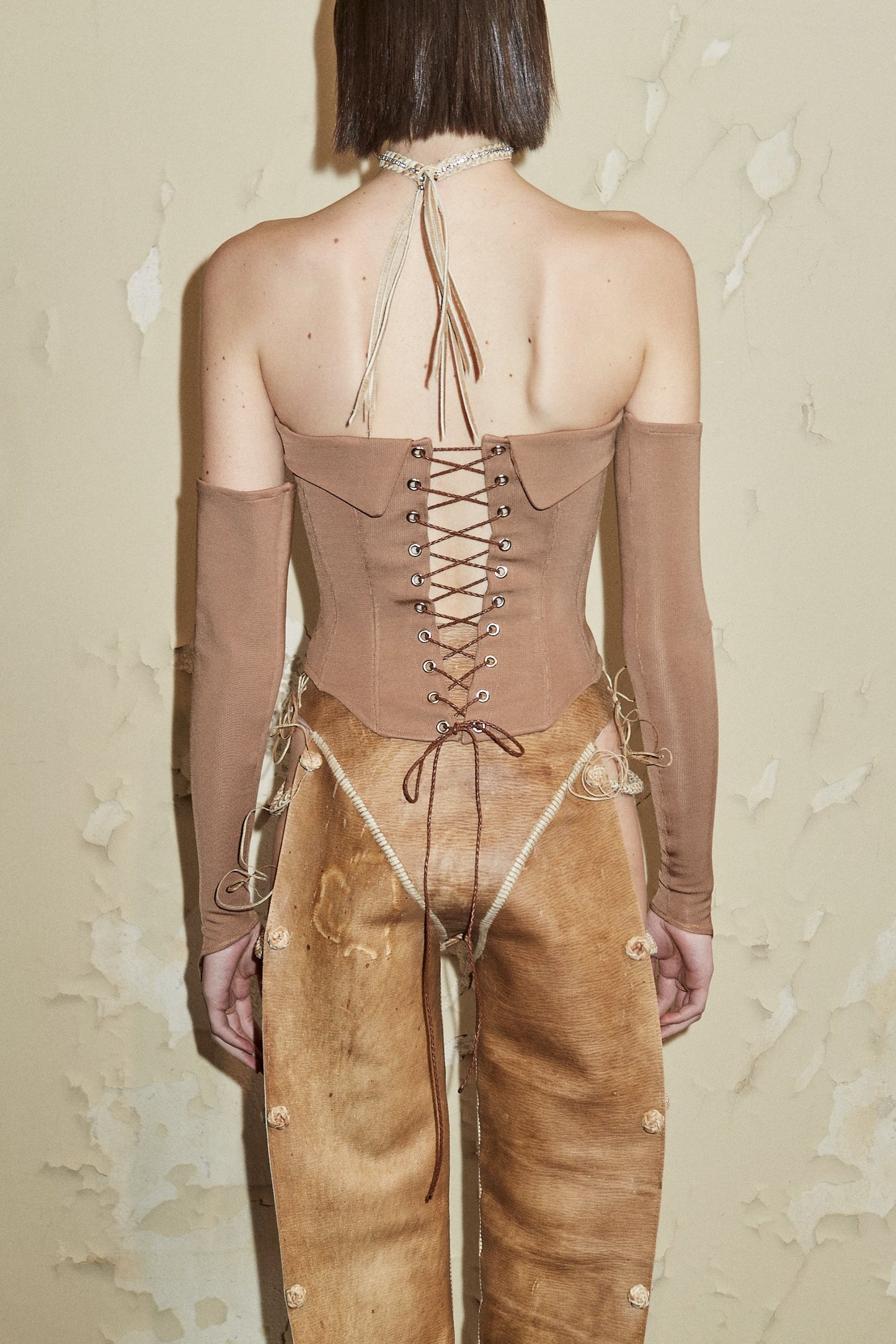 CORSET TRAFUL BROWN *PRE ORDER*