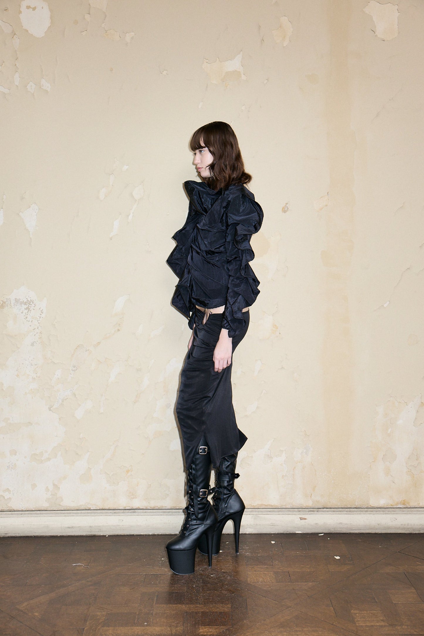 CERVANTES BLOUSE BLACK *PRE ORDER*