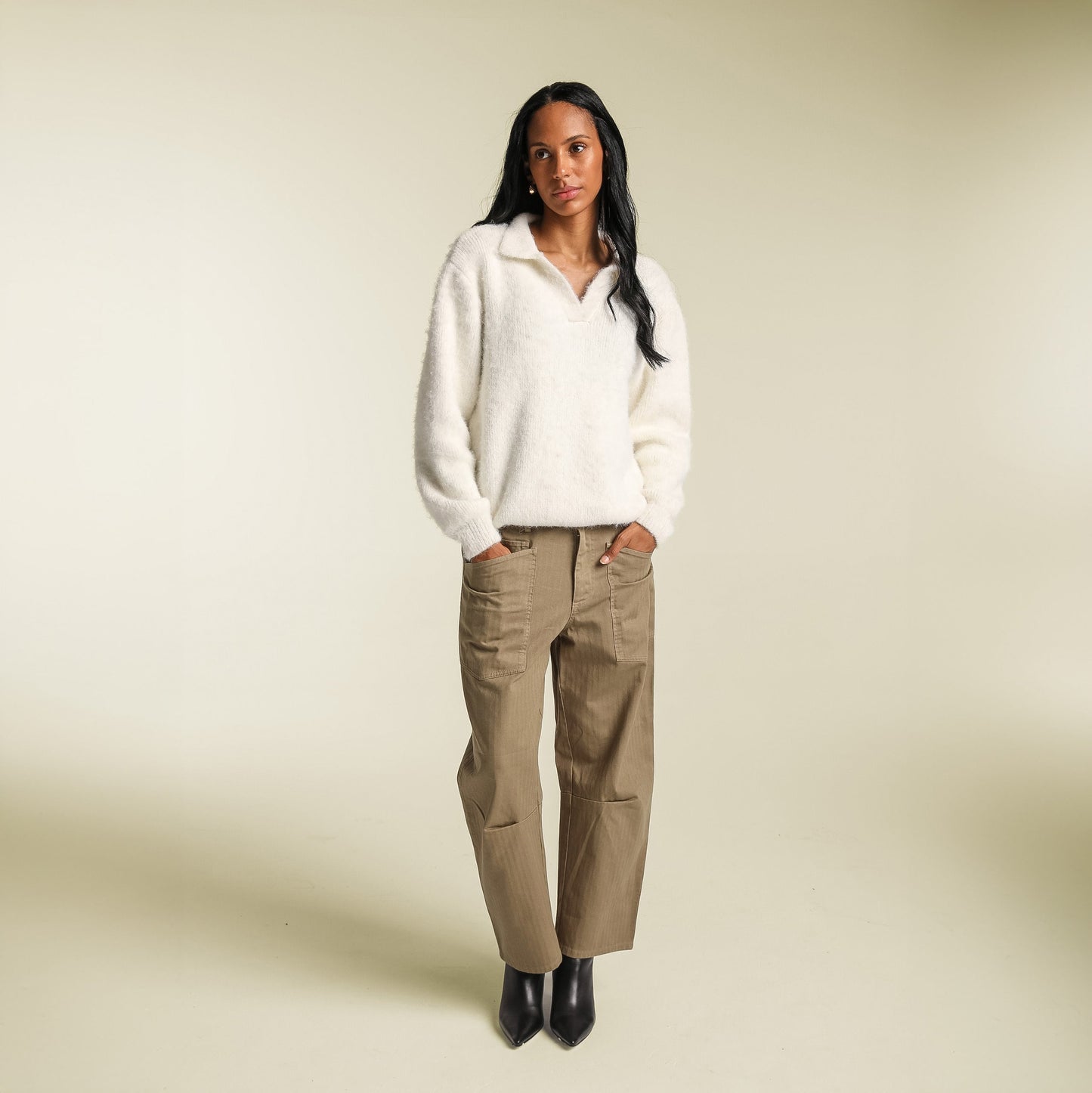 Halewat Polo Sweater Womens
