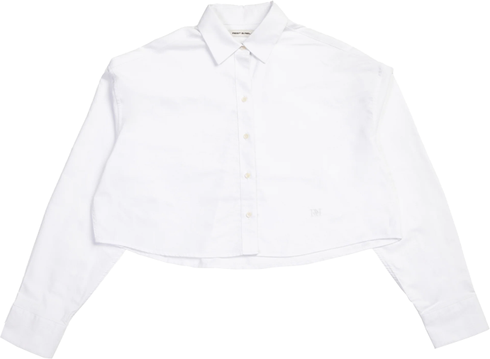 Essential Cropped Shirt