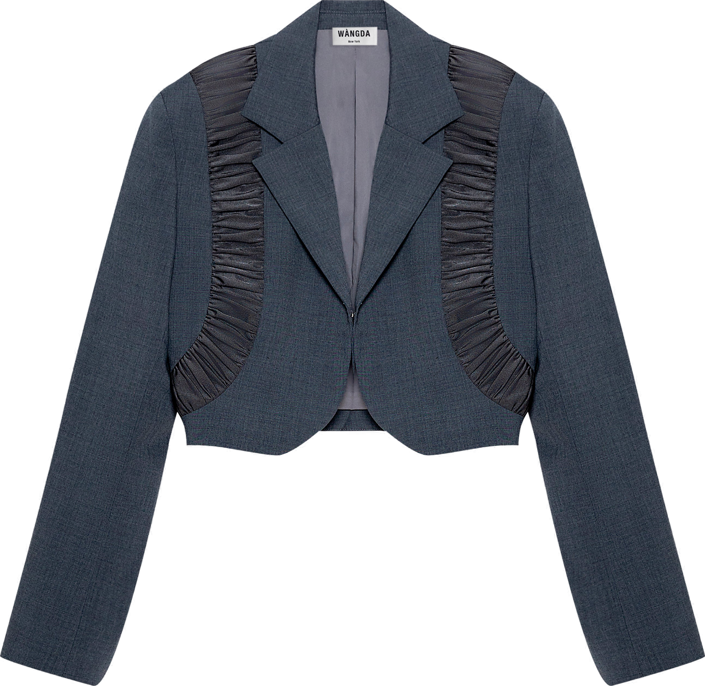 Ruffle Blazer