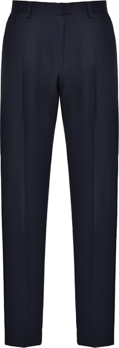 DARK BLUE WOOL PANTS