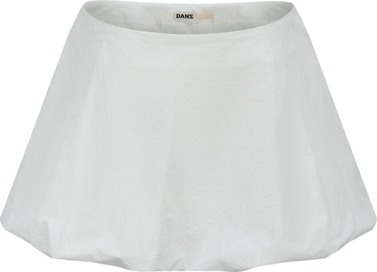 Sandwashed Mini Bubble Skirt