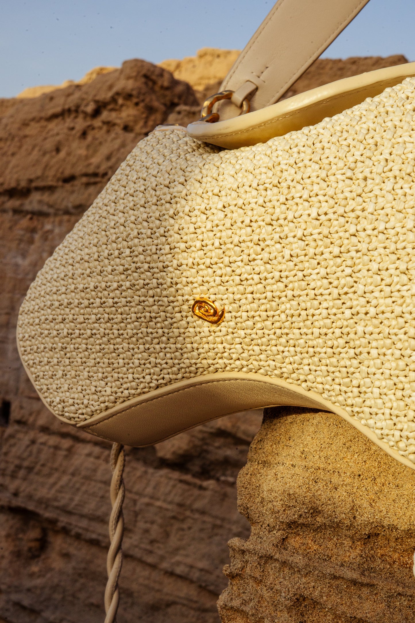 Deià Bag in Raffia