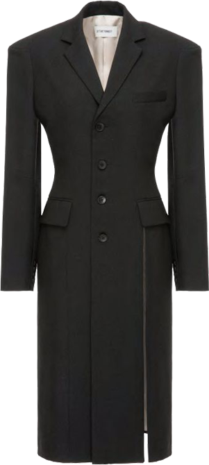 Grey Wool Coat