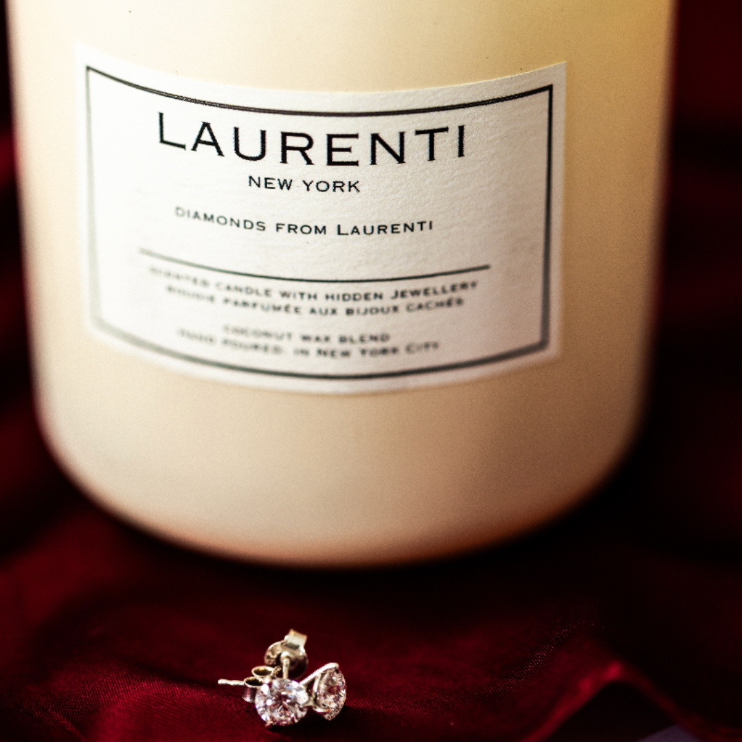 Diamonds from Laurenti Candle - Valentines Day Gift Set