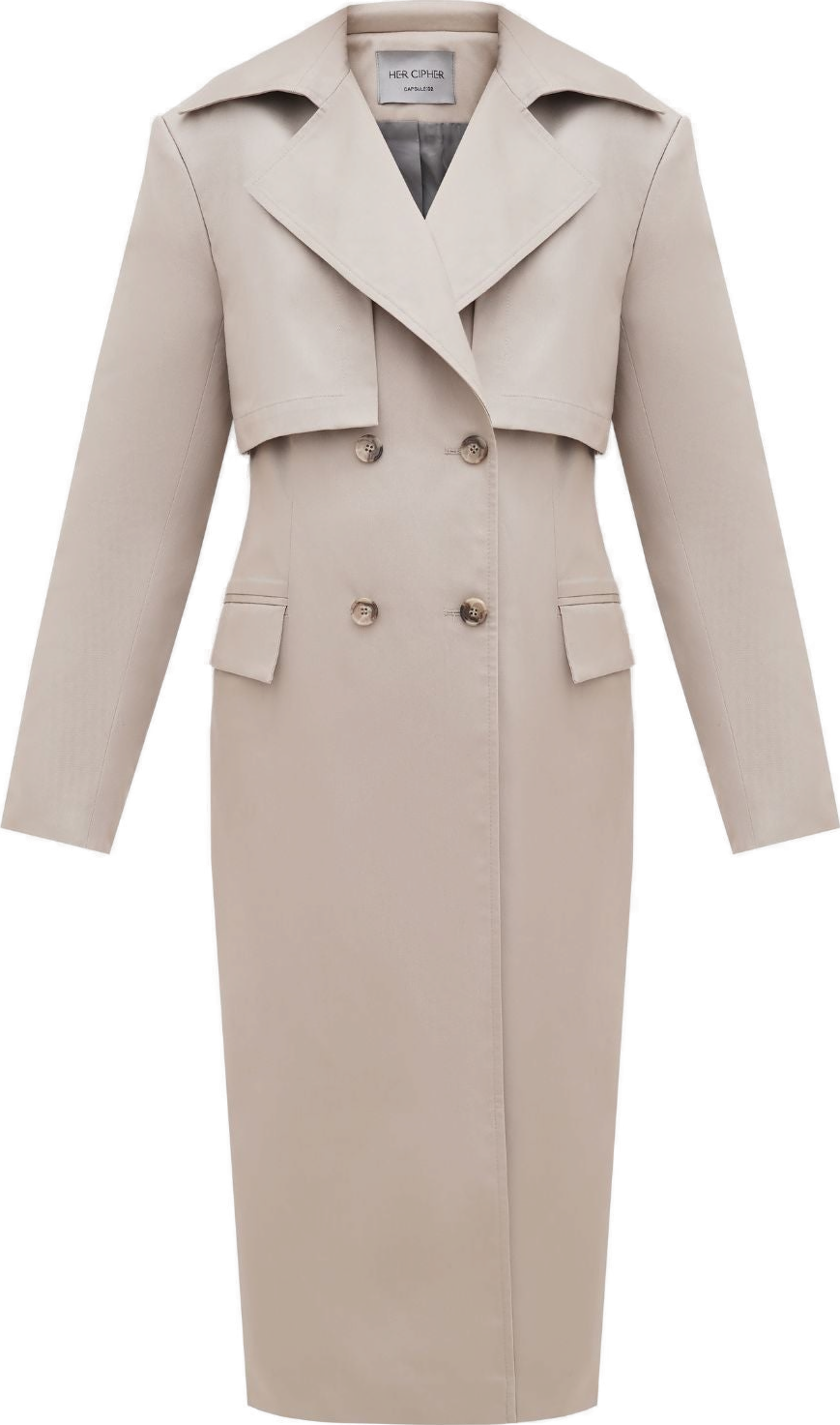 SeaSycle Trench Coat - Sand