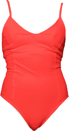 HA 003 - V-NECK BODYSUIT- REDCOAT