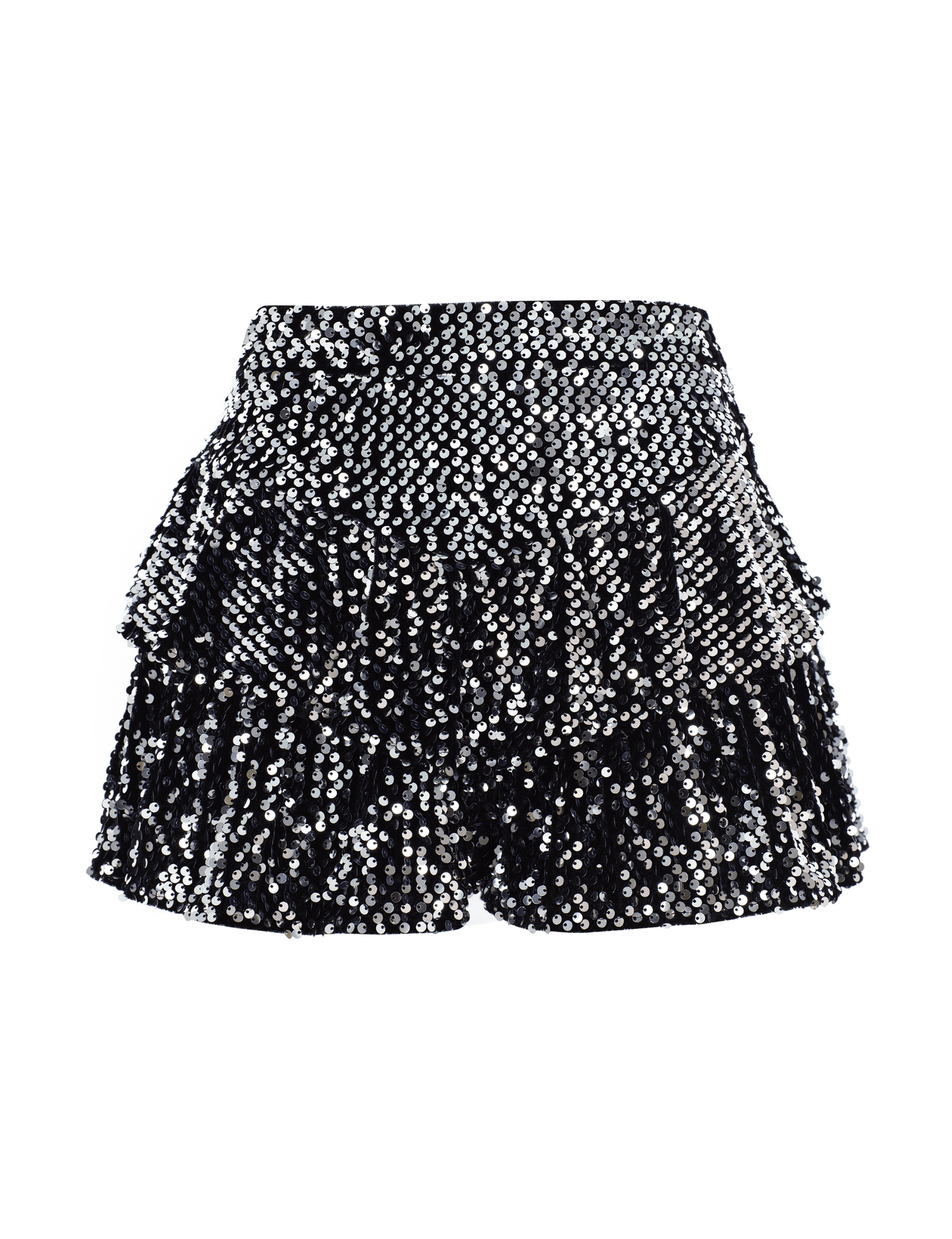 Discotheque Ruffle Mini Skort