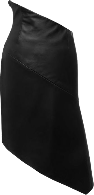 Black Leather Skirt