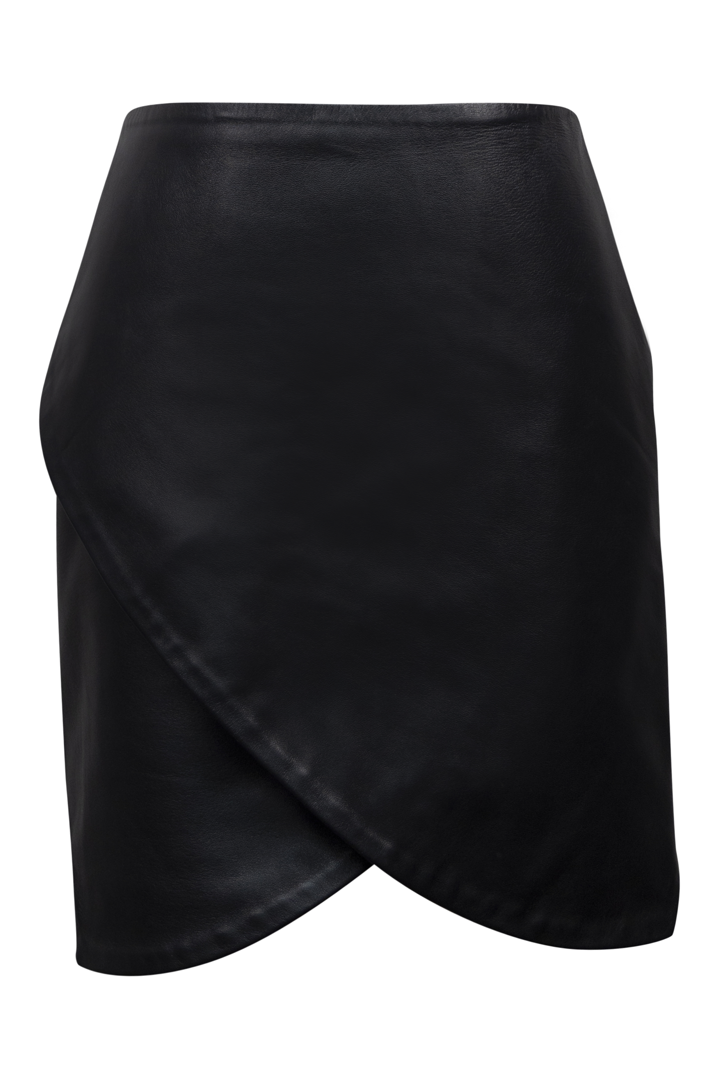 Closr x Delaluz Sebastian Leather Mini Skirt