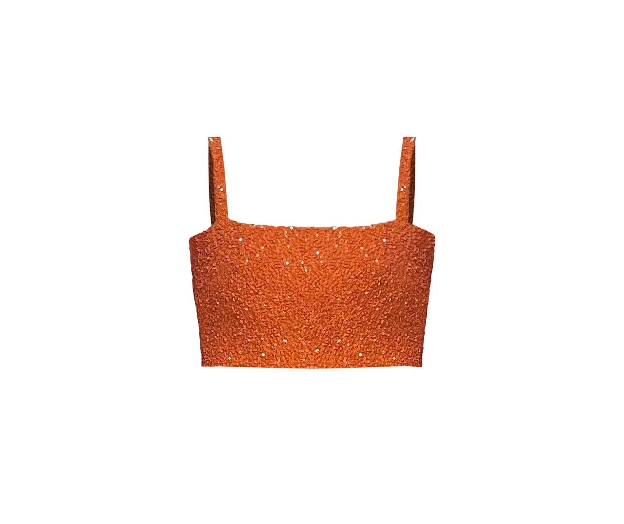 LUCIERNAGA TOP IN HOT ORANGE