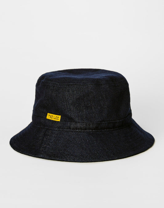 The Bucket Hat in Brushed Denim