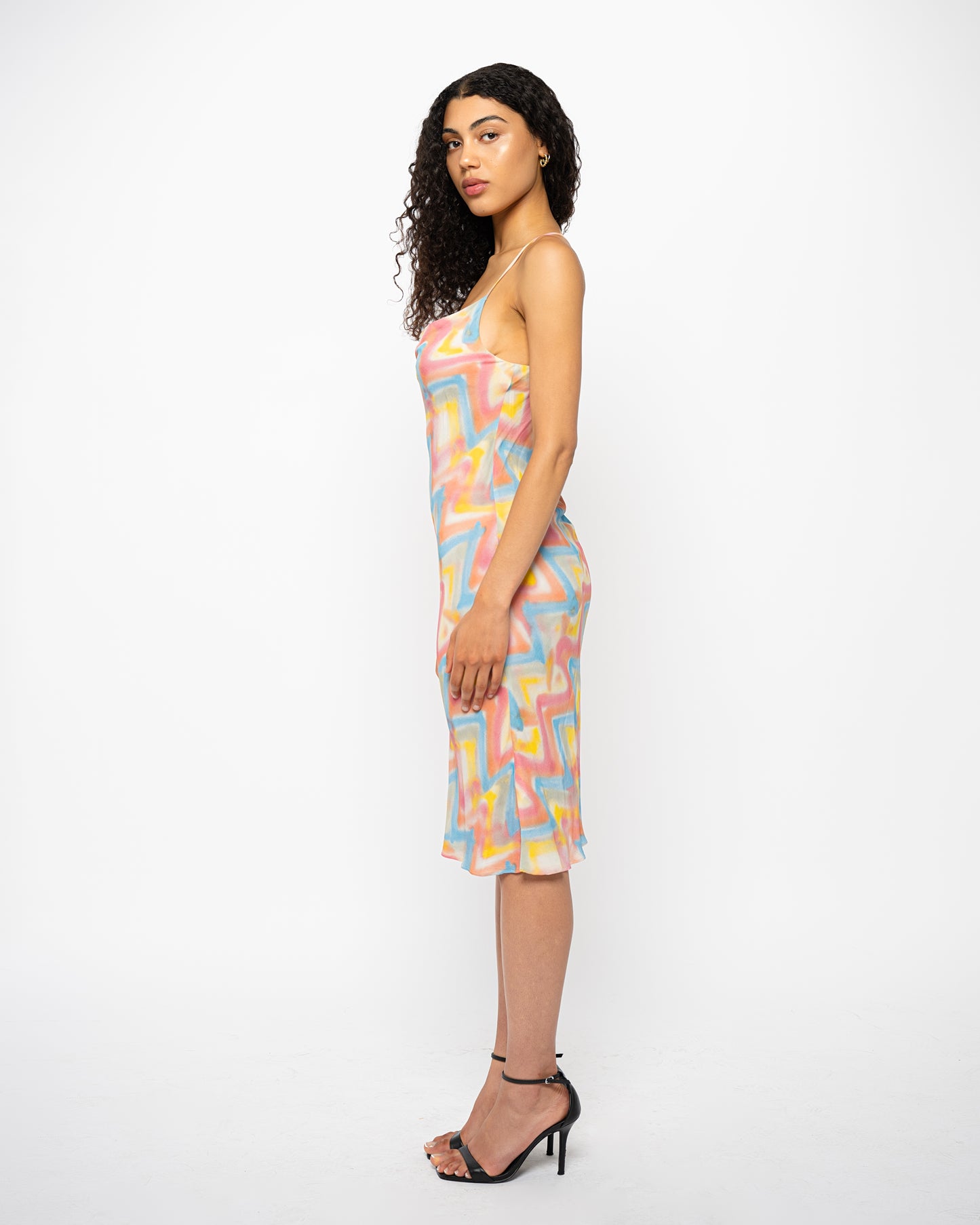 Watercolor Midi Dress