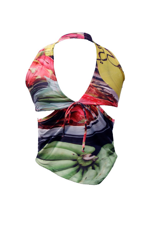 DRAGONFRUIT HALTER TOP