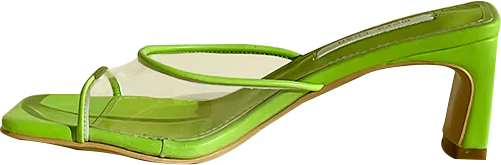 Gia PVC Mule, Lime