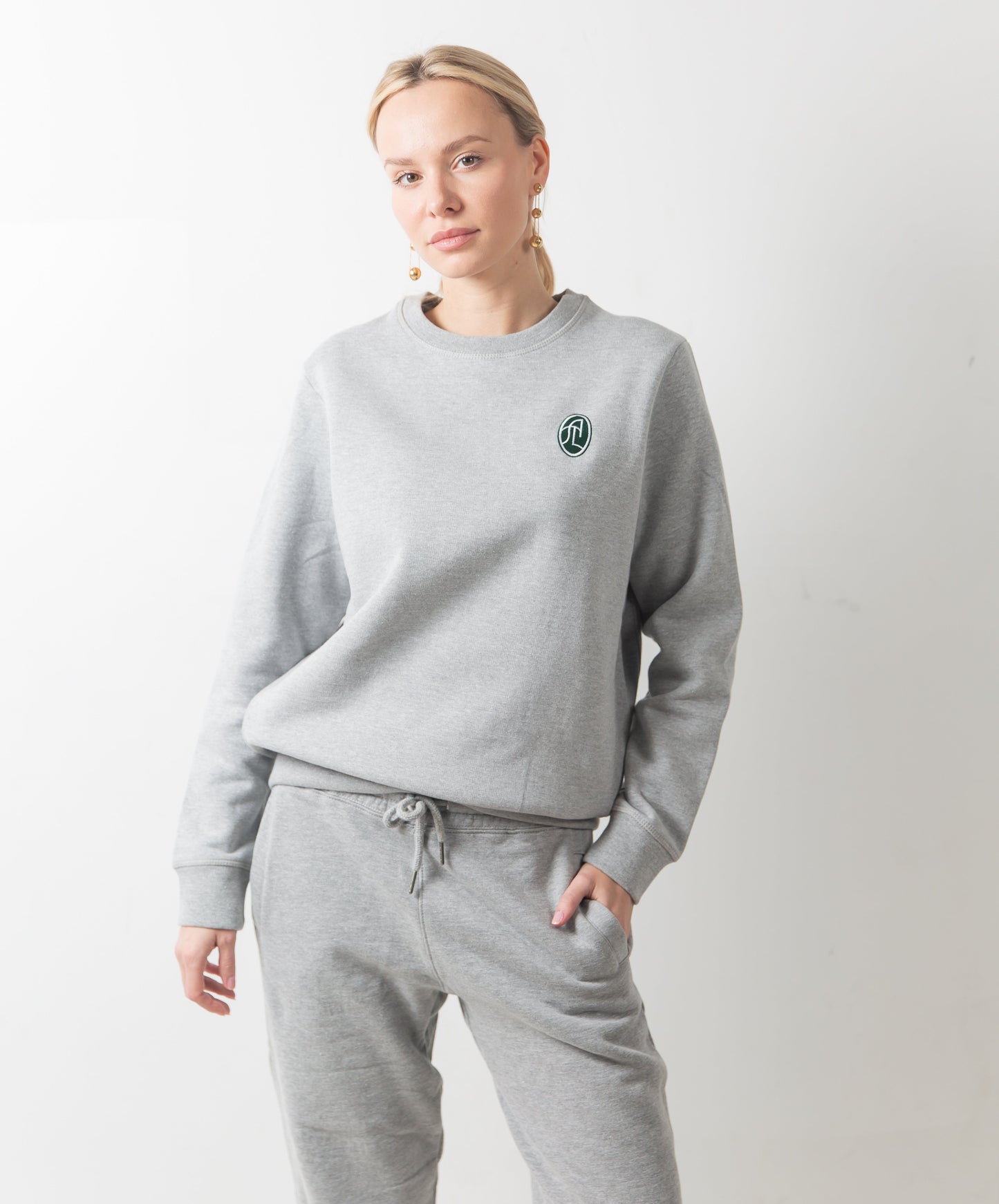 The Athletics Committee: Gray Timeless Crewneck