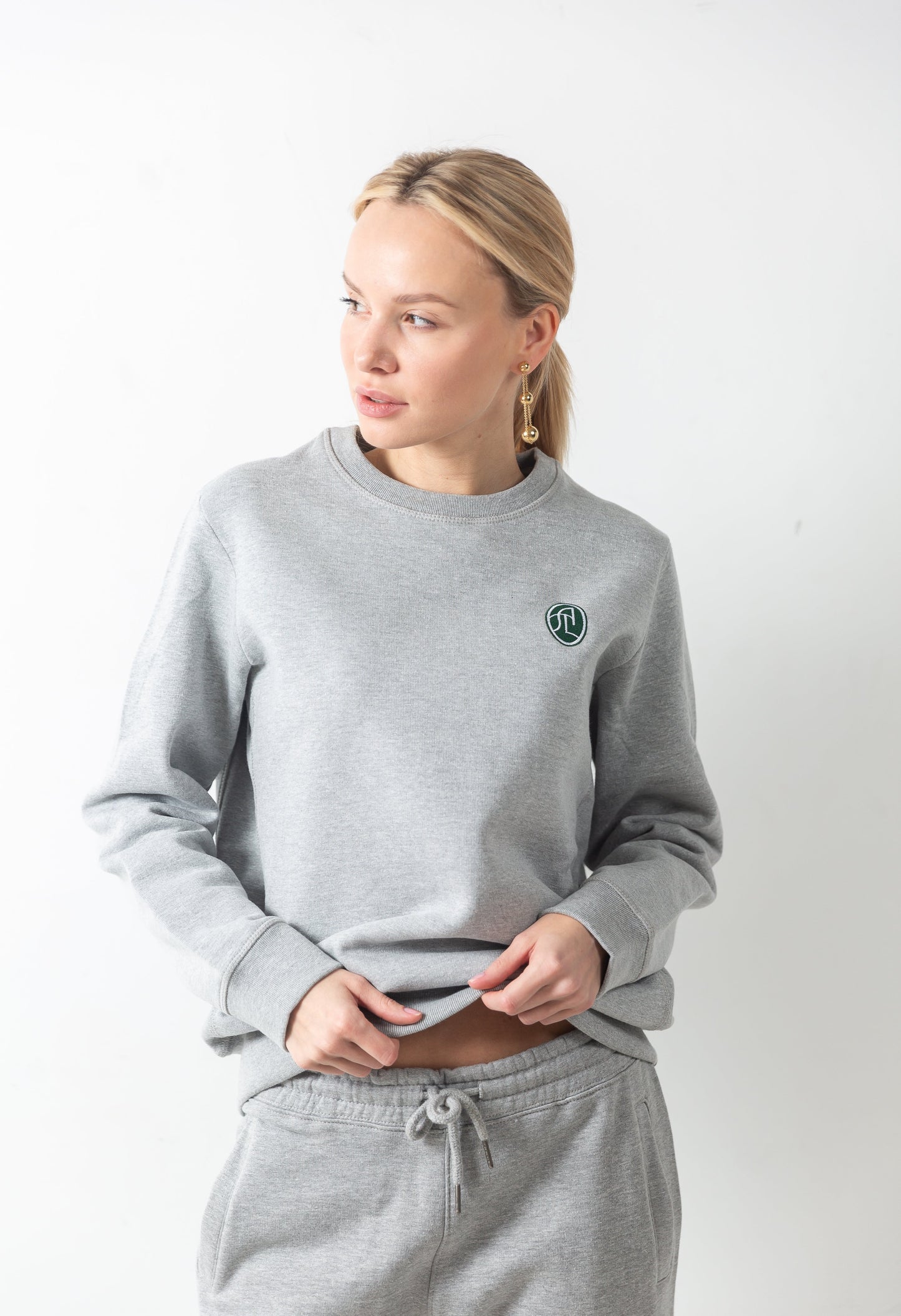 The Athletics Committee: Gray Timeless Crewneck