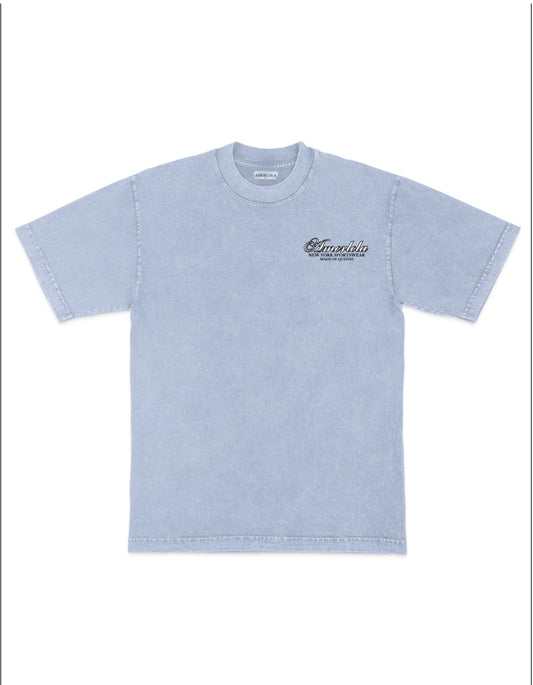 NY Sportswear T-shirt: Ocean Blue