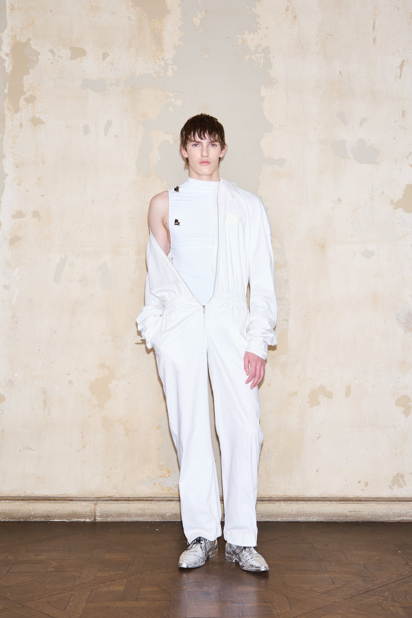 RUSSEL JUMPSUIT OFF WHITE *PRE ORDER*