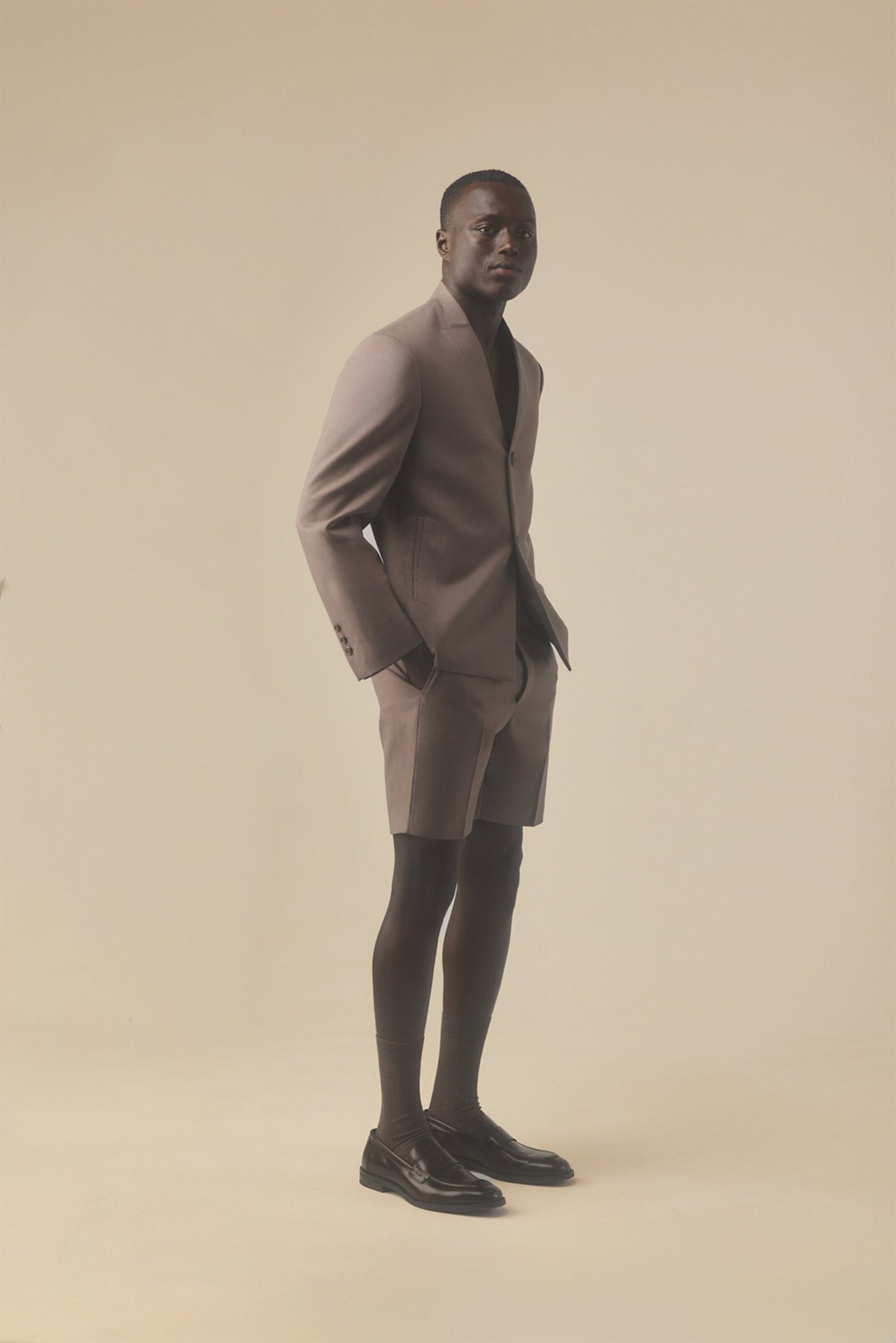 Sew-In Lapel Blazer