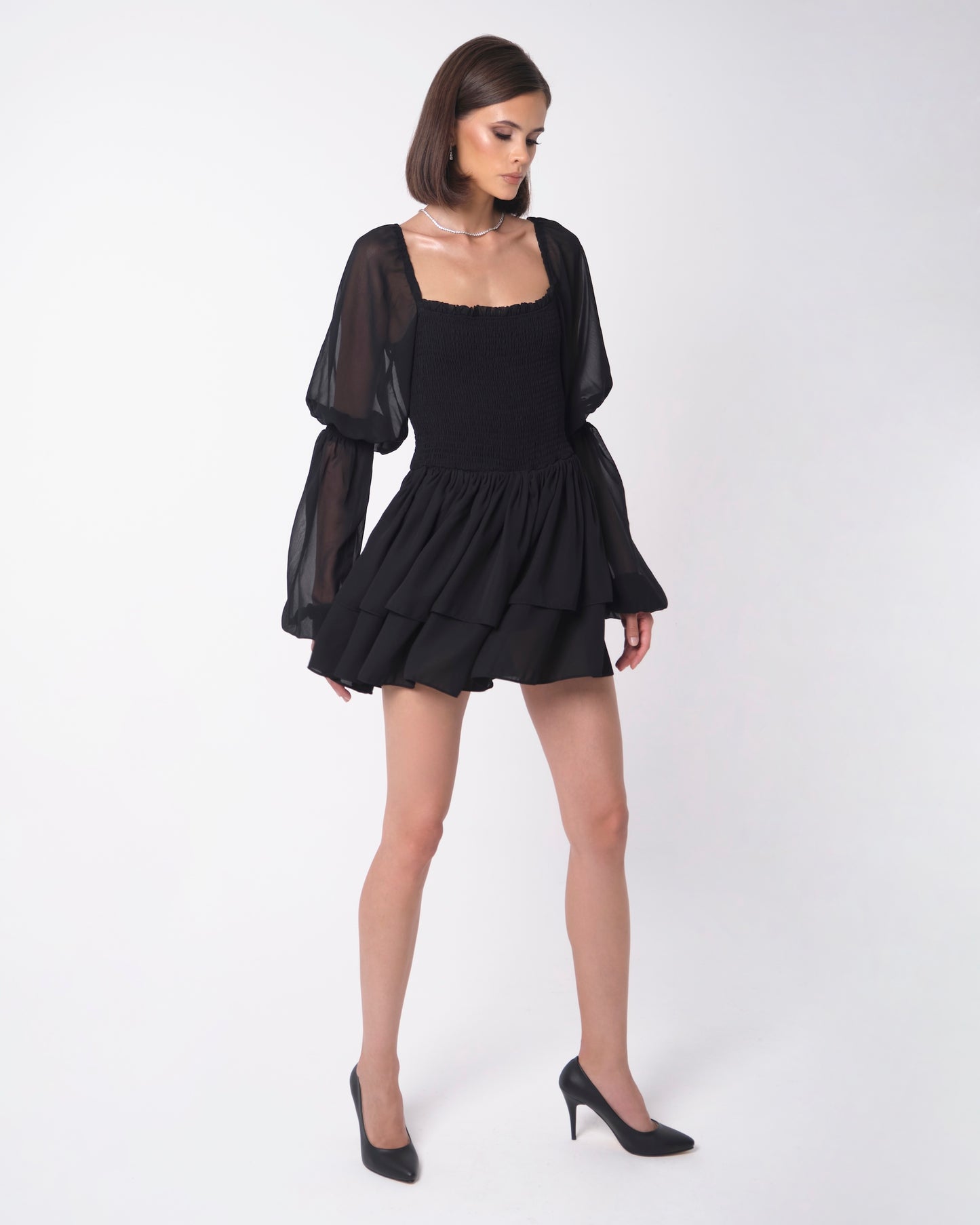 PRINCESS  NOIR MIINI DRESS