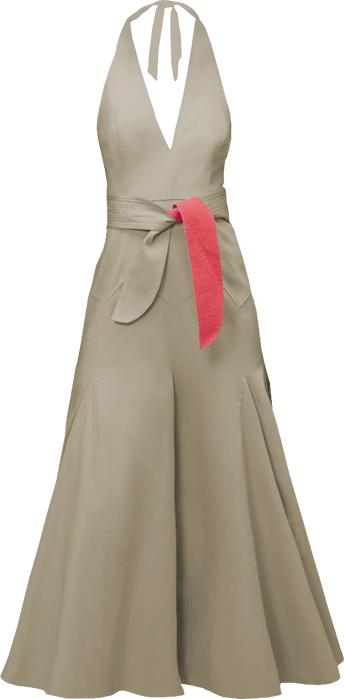 SOMBRITA DRESS IN KHAKI