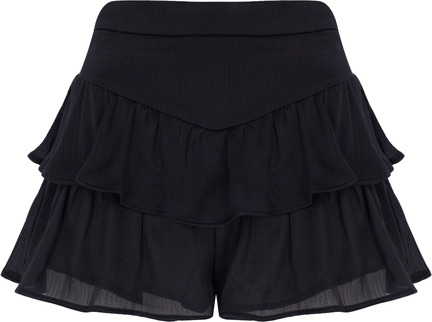 Romantic Ruffle Mini Skort