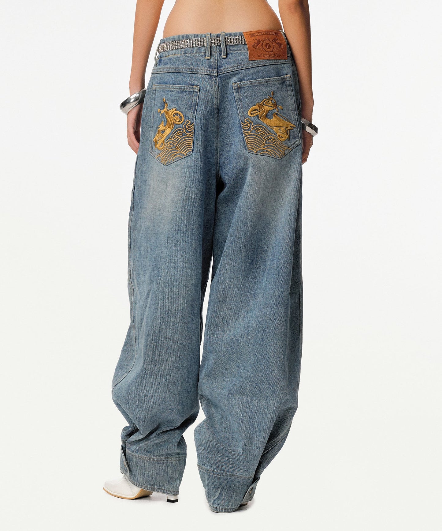 Unisex Gemyny Horseshoe Jeans