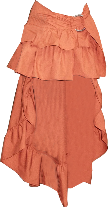 STORINI SKIRT ORANGE