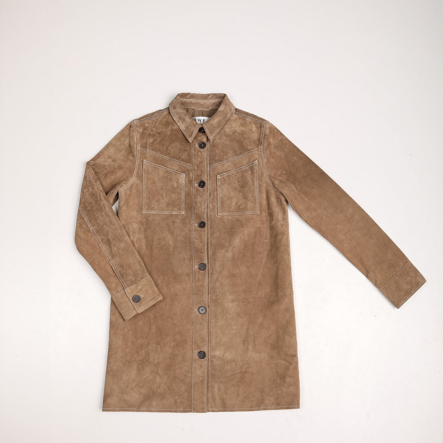 Ife Suede Jacket Dress